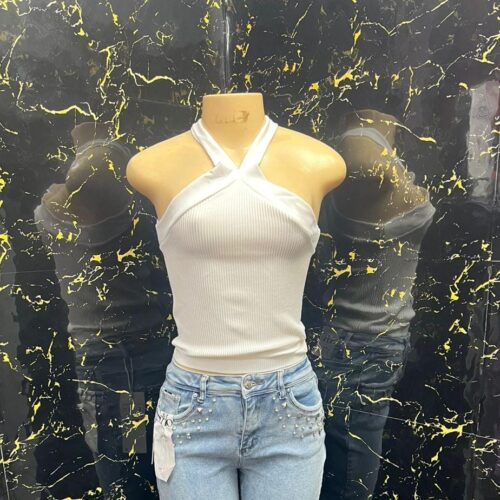 Blusa mujer cruzada