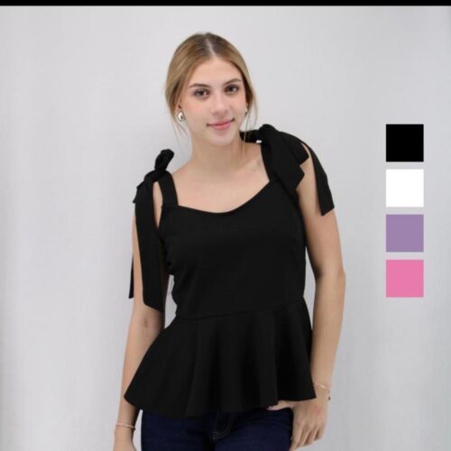 Blusas de moñitos 2432