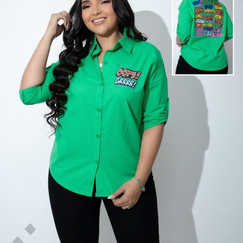 Blusas Manga 3/4 Chicmi