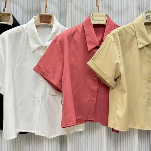 blusas de bolsita ajustable 6503