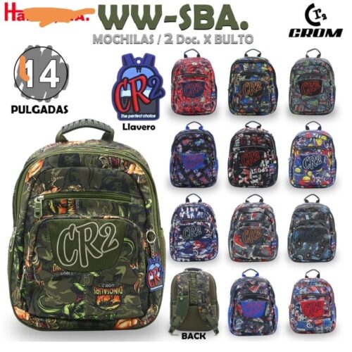 Mochilas de niño crom SBA