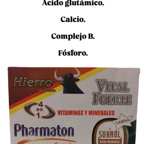Vitaminas y minerales 4 en 1