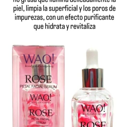 Agua de rosas WAO!