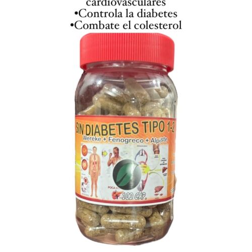 Sin diabetes tipo 1-2