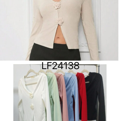 blusa manga larga