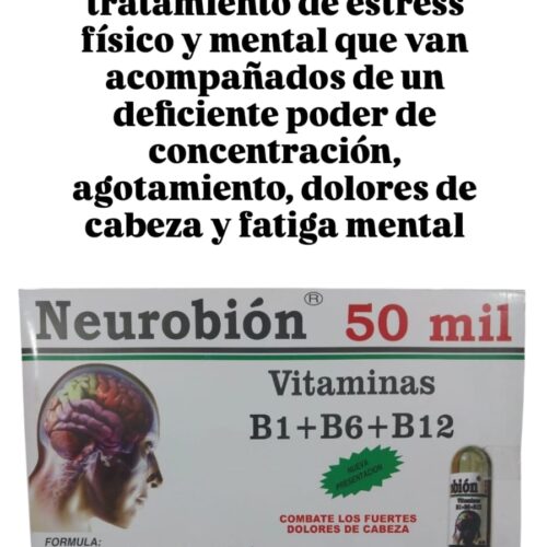 Neurobión 50 mil ampolla