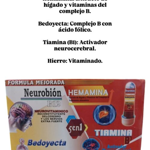 Suplemento alimenticio 5 en 1