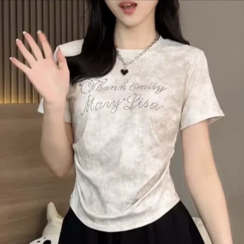 Blusa letras de perlita