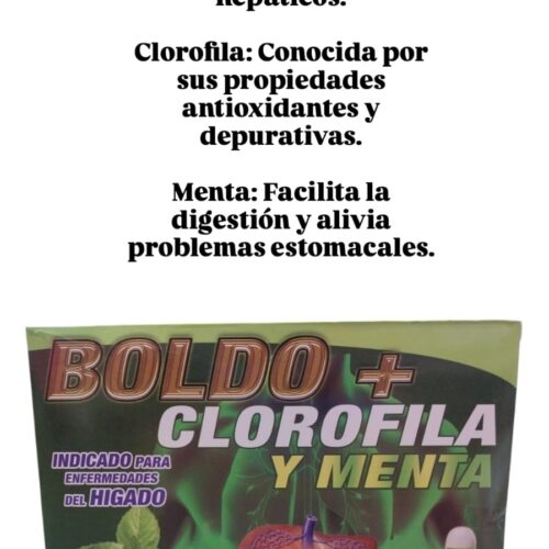 Boldo + Clorofila y Menta