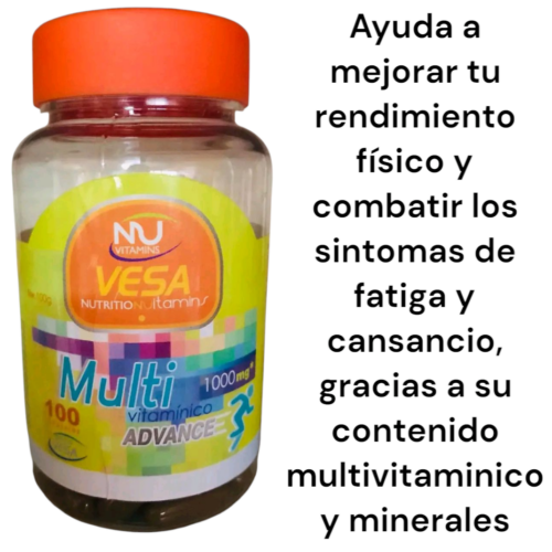 Capsulas de Multi-vitaminico ADVANCE