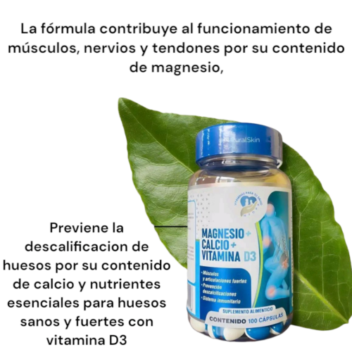 Magnesio + Calcio + Vitamina D3