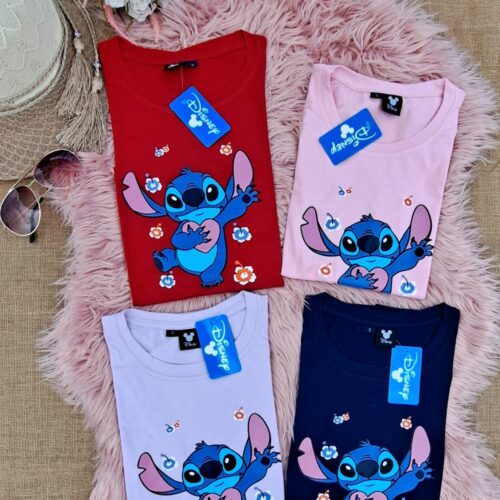 Camisa de Stitch corazón en mano