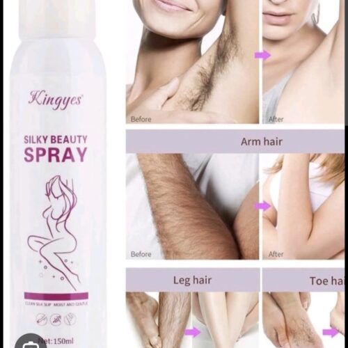 Spray depilador corporal