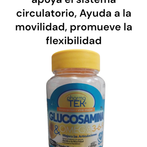 Glucosamina y omega 3-6-9
