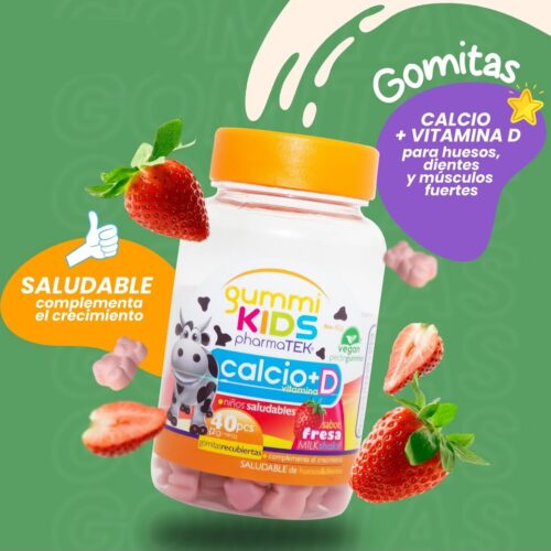Gomitas de Calcio + Vitamina D