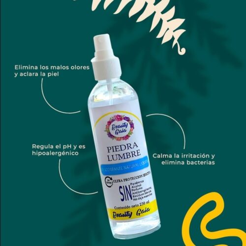 desodorante Piedra Lumbre spray