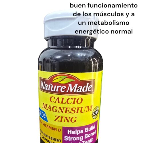 Calcio de magnesio zing