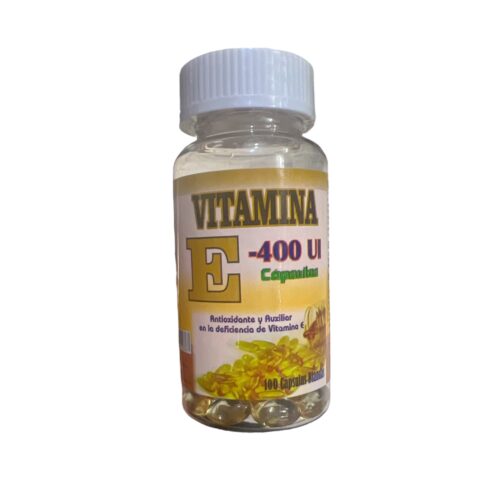 Vitamina E -400ul cápsulas