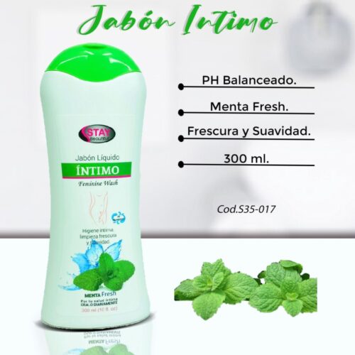 Gel íntimo stay menta
