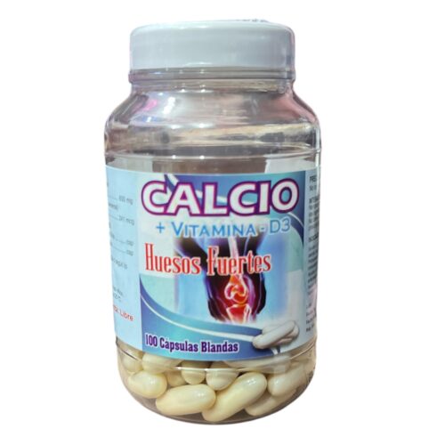 Calcio+vitamina D3 hueso fuertes