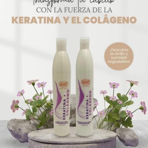Shampoo keratina y colageno albet ✨✨🩷