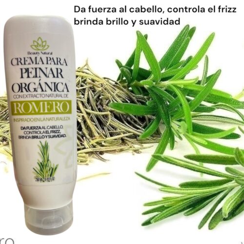Crema de peinar de romero