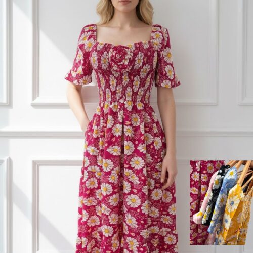 Vestido floreado