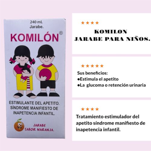 Komilon jarabe para niños