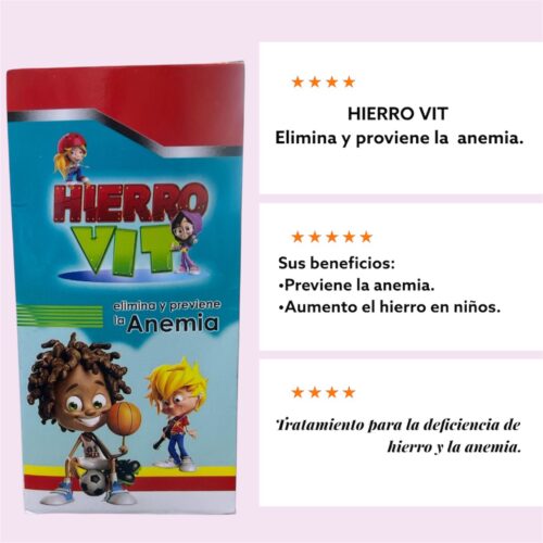 Jarabe hierro vit