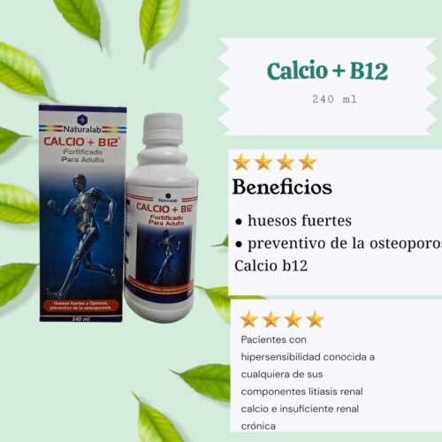 Calcio b12 liquido