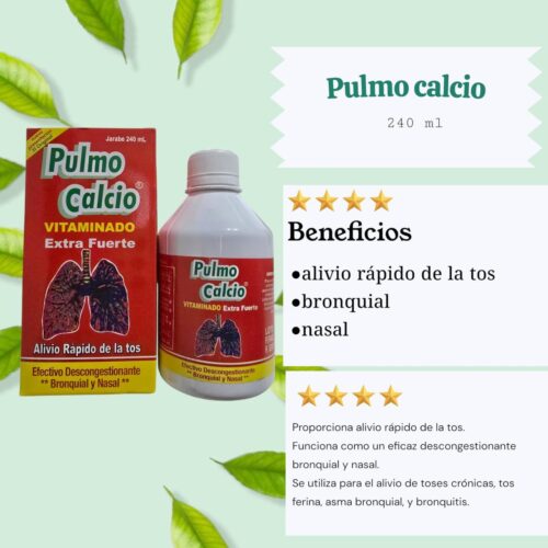 Pulmo calcio bebible