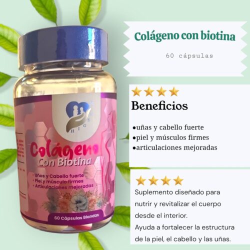 Colageno biotina capsulas