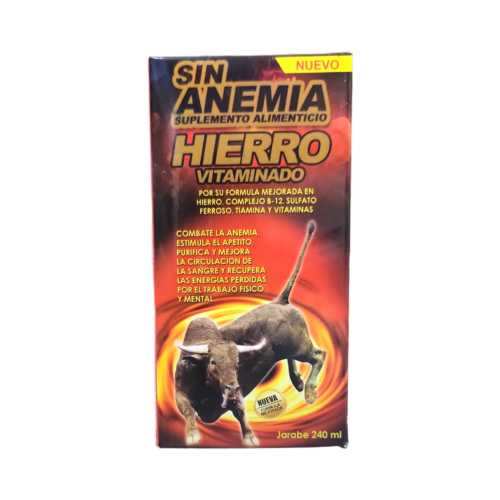 Sin anemia líquido