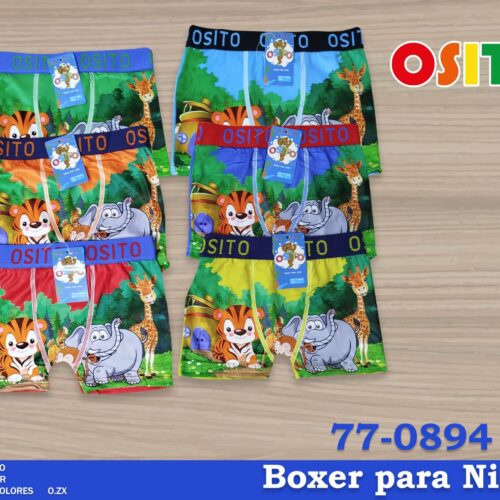 Boxer niños  osito