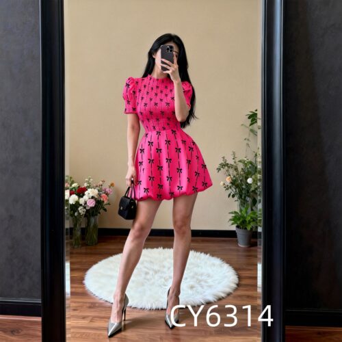 Vestido floreado 6314#