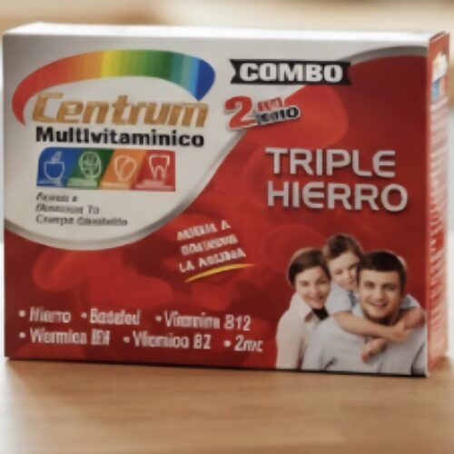 Centrum triple hierro ampolla