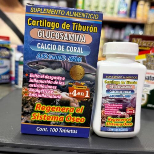 Cartilago de tiburon pastilla