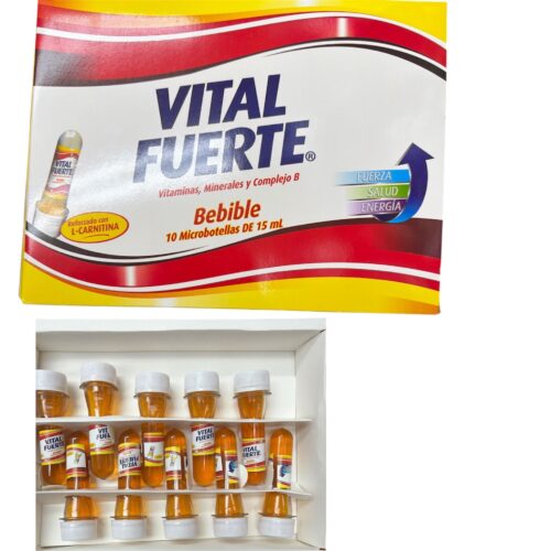 Vital fuerte Ampolla vitaminas con complejo B