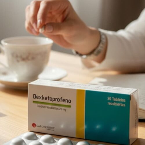 Dexketoprofeno pastilla para dolor muscular caplin