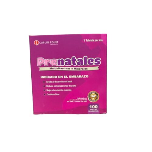Prenatales para embarazo en tabletas caplin