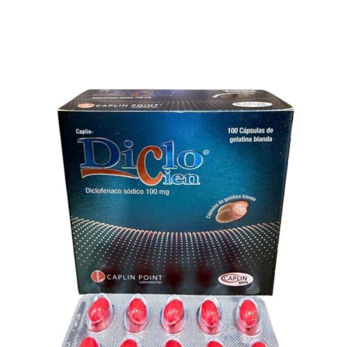 Diclocien Diclofenaco Sódico 100g en cápsula caplin