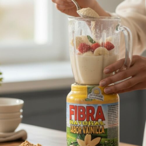 Fibra  fundamental polvo