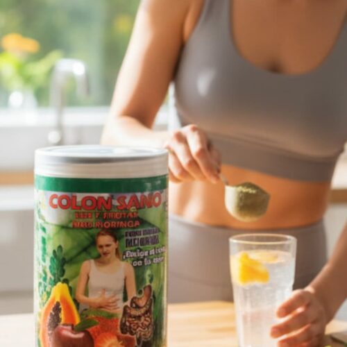 Colon sano polvo