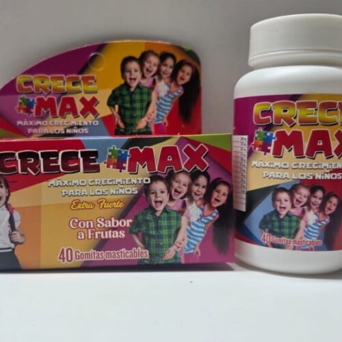 Crece max en gomita