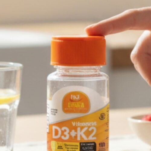 vitamina D3 y K2  en capsula