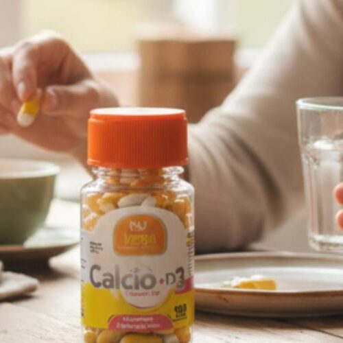 Calcio + vitamina D 3  Capsulas gel