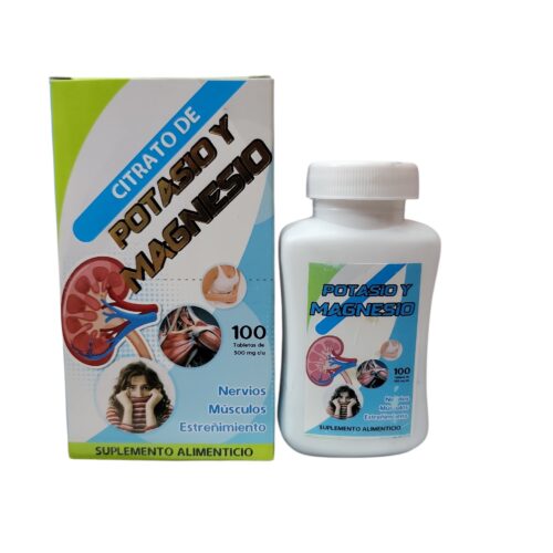 Magnesio  y potacio capsulas