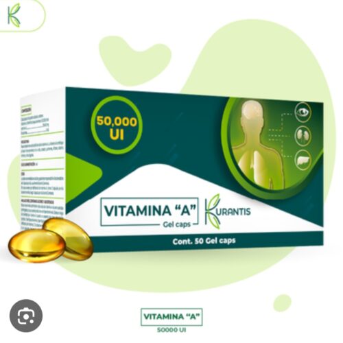 Vitamina  A en capsula  caplim