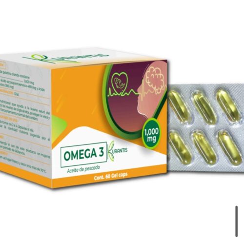 Omega 3  de pescado cápsulas de gel Caplin