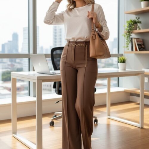 Pantaloneta para oficina